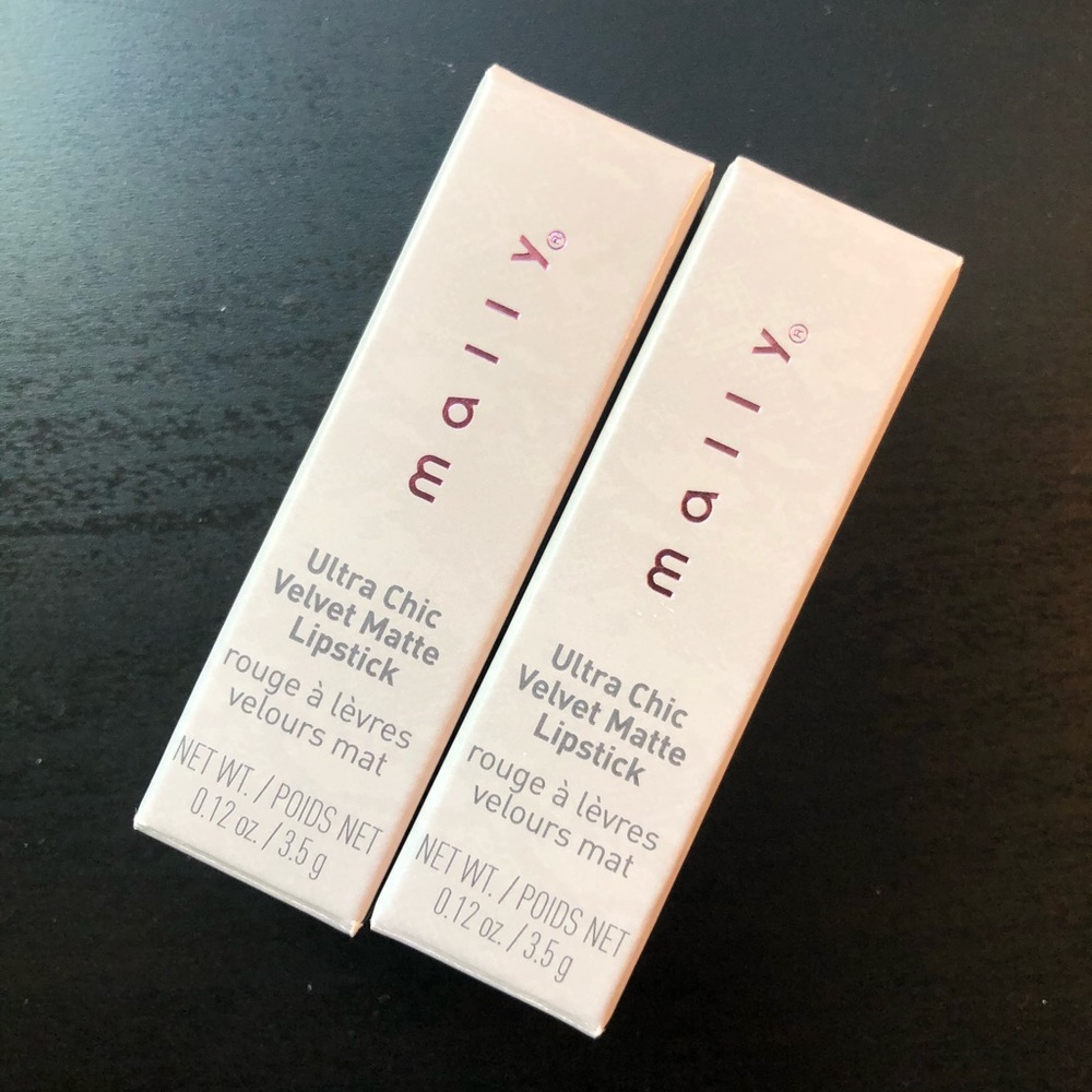 Mally Beauty Lipsticks x 2